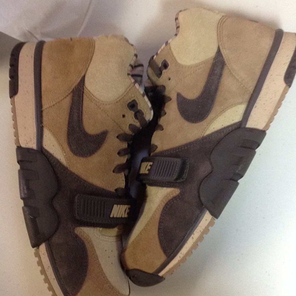 Nike Air Trainer 1 Men's Brown Suede Sneakers 11.5 New in Box